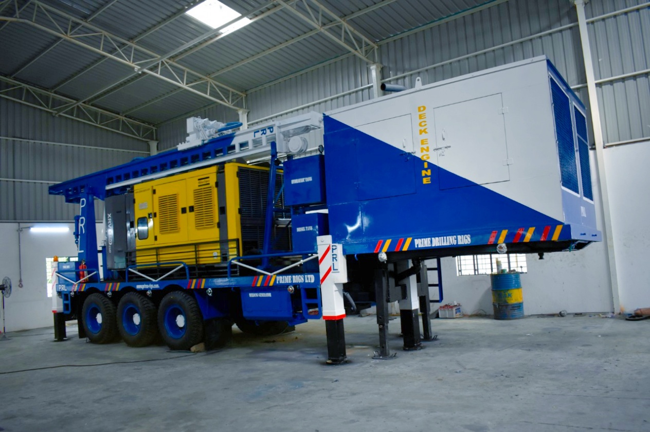 PDTHR-600 Trailer mounted drilling rig